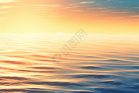 阳光下金黄的水面背景图片