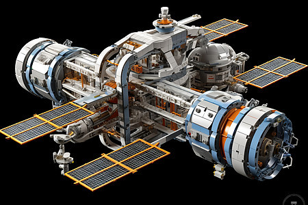 高科技空间站图片