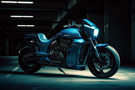 氢燃料电池摩托车图片