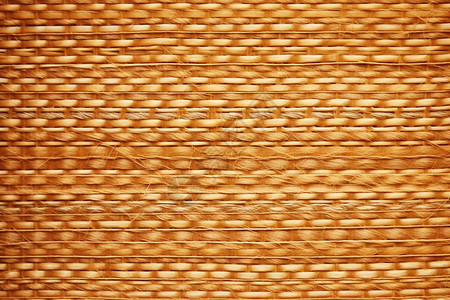 传统稻草编织网背景图片