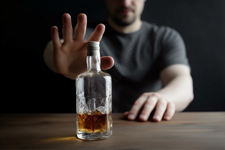 饮酒危害健康图片素材