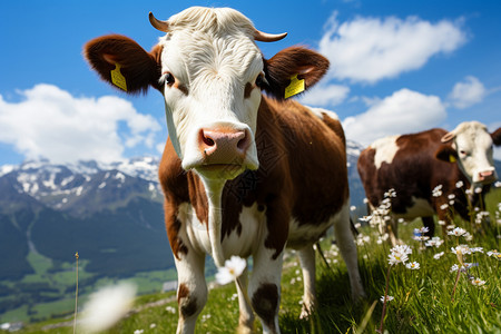 农场里的奶牛高清图片