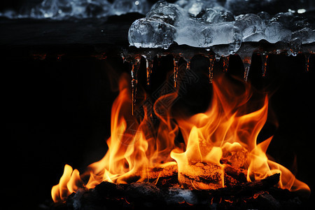 冰与火焰图片