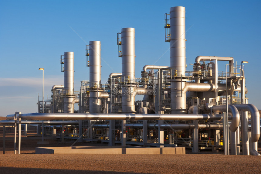 天然气加工的工厂高清图片下载-正版图片600271866-摄图网