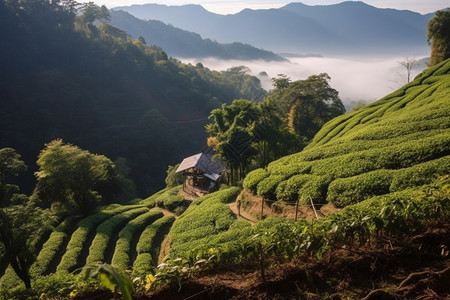 茂密的种植园图片