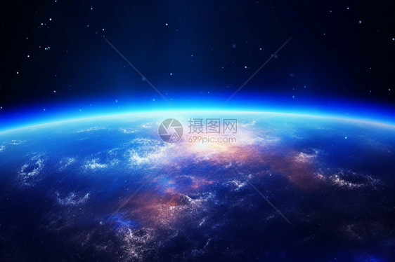 宇宙中神秘的星系图片