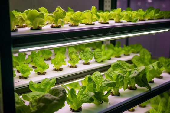 温室栽培的蔬菜图片