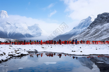 雄伟的玉龙雪山图片