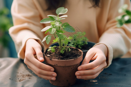 正在栽培植物图片