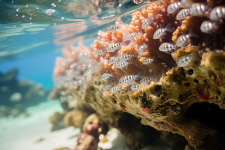 水族馆鱼群图片