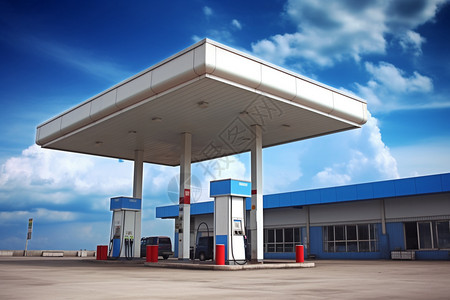 液化石油加油站图片