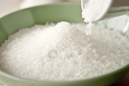 飘香的白米饭图片