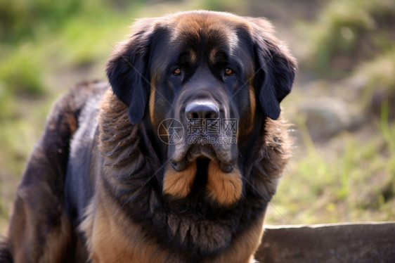 凶猛的西班牙猎犬图片