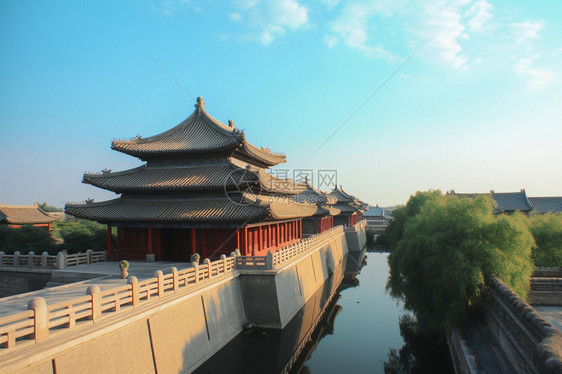 古城墙建筑图片