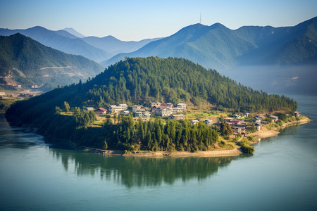 岛屿的美丽景色图片