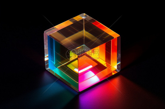 光学立方体图片