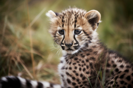 可爱的豹幼崽图片