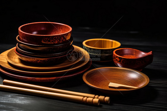 传统文化工艺碗筷图片