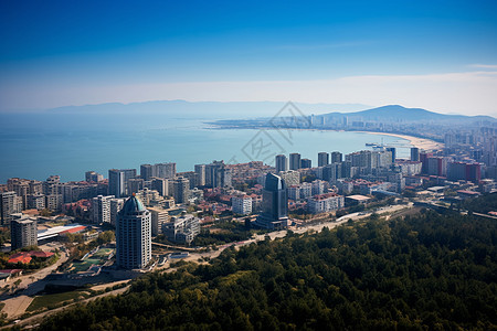 城市的建筑风景图片