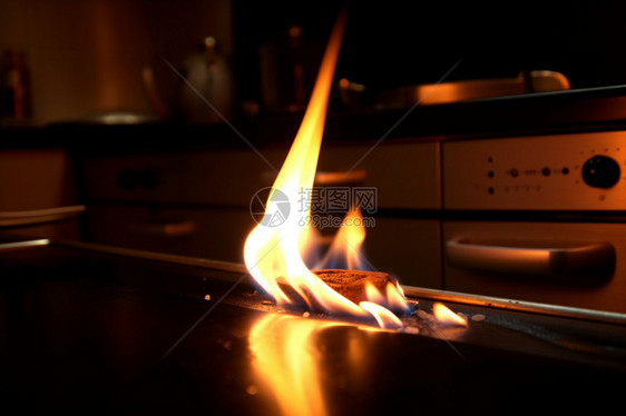 炙热的火焰图片