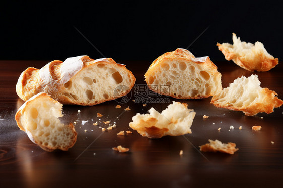 意大利传统烤面包图片