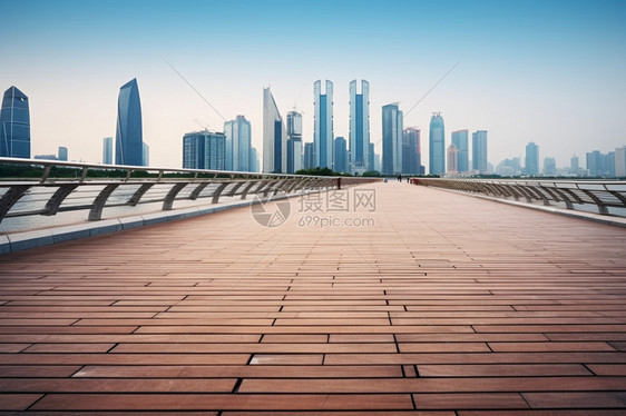 户外的道路和建筑图片