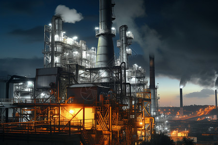 石油的工业工厂图片