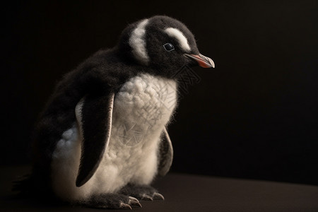 羊毛毡制企鹅图片