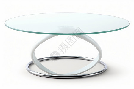 玻璃圆桌家具图片