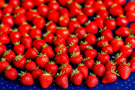 香甜的草莓背景图片