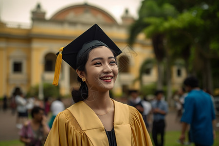 毕业的学生图片