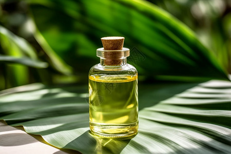 椰子油护肤品产品图图片