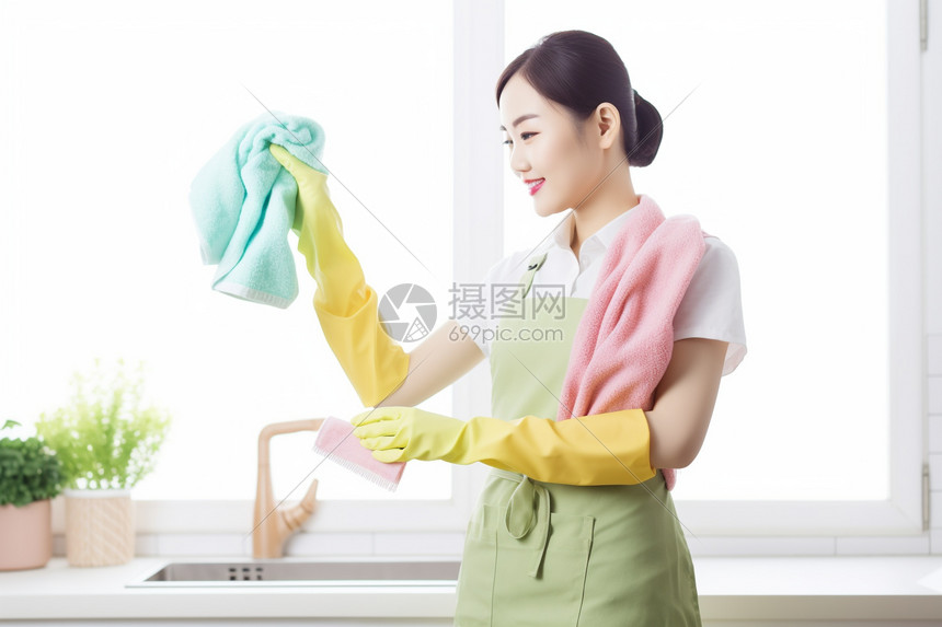 家政服务的女人图片