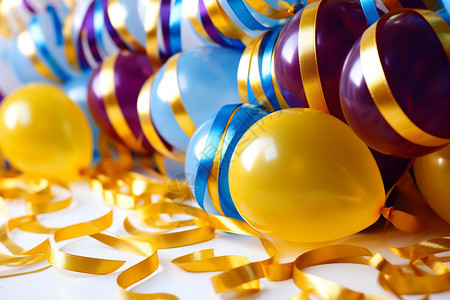 庆祝派对的气球图片
