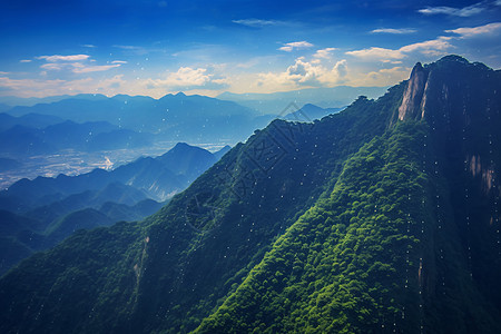 美丽的山峰图片