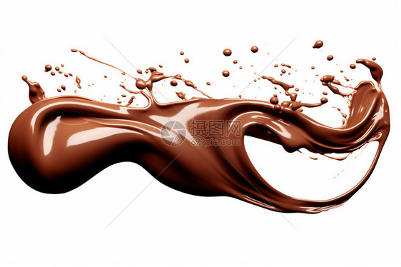 巧克力可可液体图片