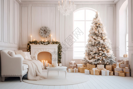 圣诞节室内装饰高清图片