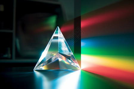 三角形的水晶图片