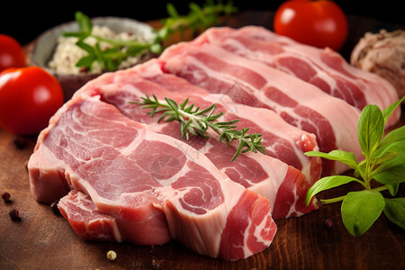 猪排营养食品高清图片