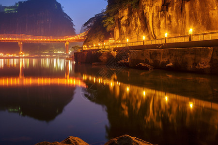 美丽的夜间景色图片