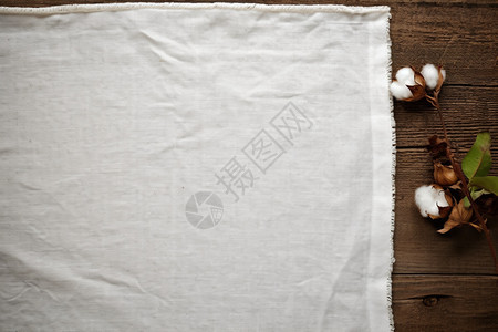 棉布面料的桌布图片