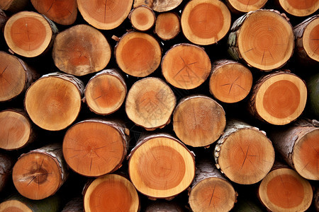 木材木桩木头图片