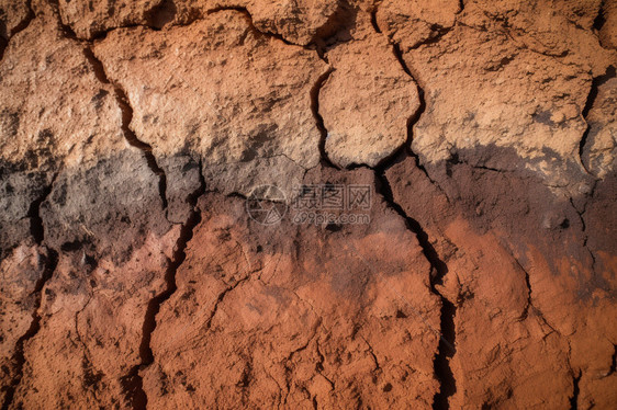 地面裂缝背景图片