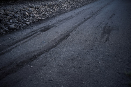 维修中的道路图片