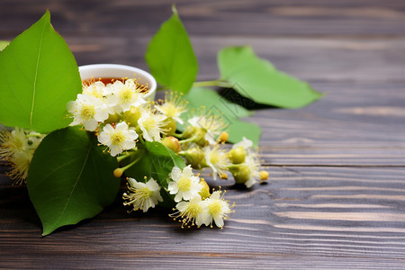 花茶和草药图片