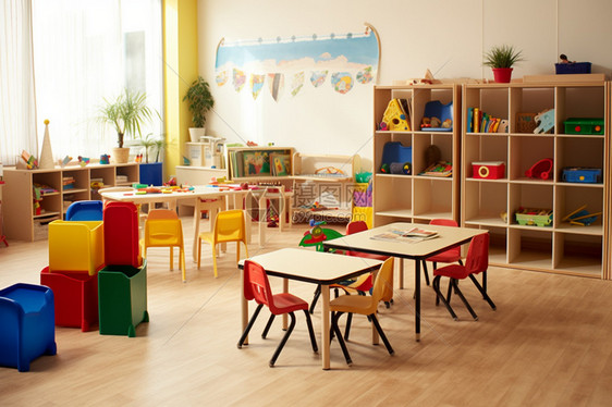 幼儿园的教室图片