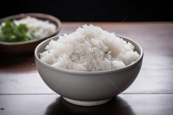 营养的食物米饭图片