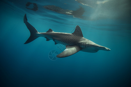水底的鲨鱼图片