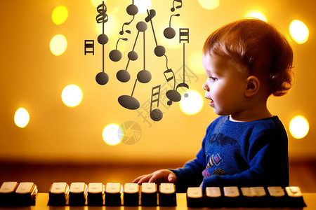 儿童的音乐教育图片