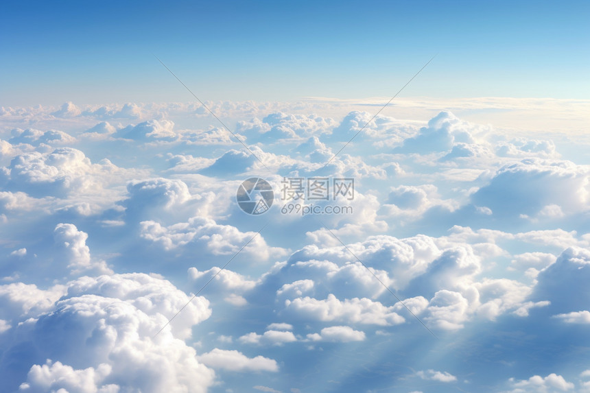 美丽的云层景观图片